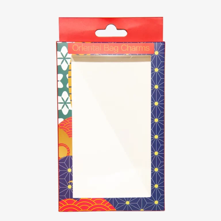 Color Transparent Printing Window Cardboard Packaging Box