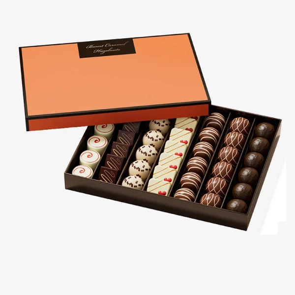 Chocolate Gift Box With Strip Insert