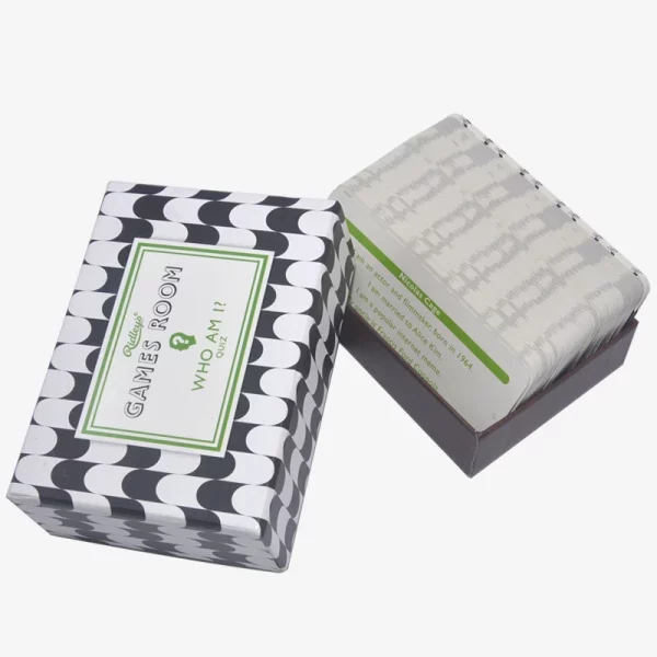 Custom Luxury Lift Off Lid Packaging Paper Box For Card 2