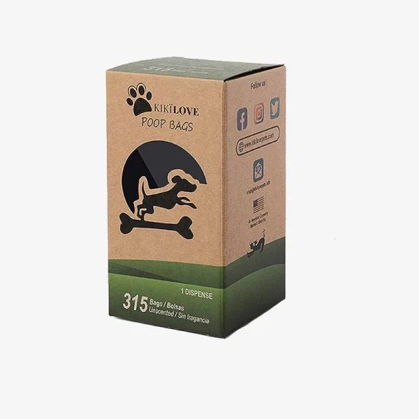 Dog Food Kraft Paper Box With Loop 4