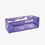 Flip Purple Cat Food Paper Box With Clip 4
