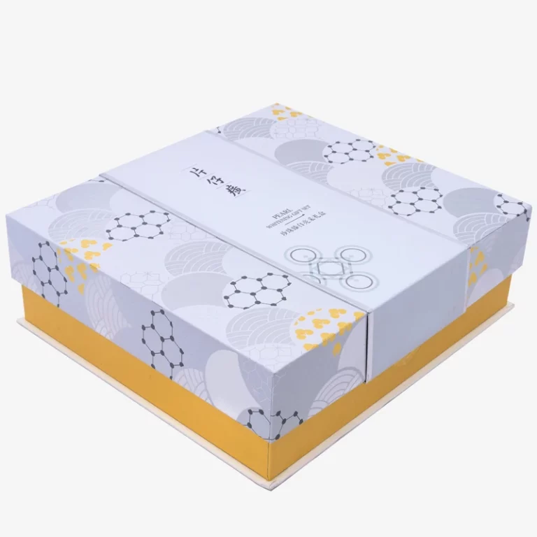 Gold Foil OR Silver Foil Lift Off Lid Skincare Box