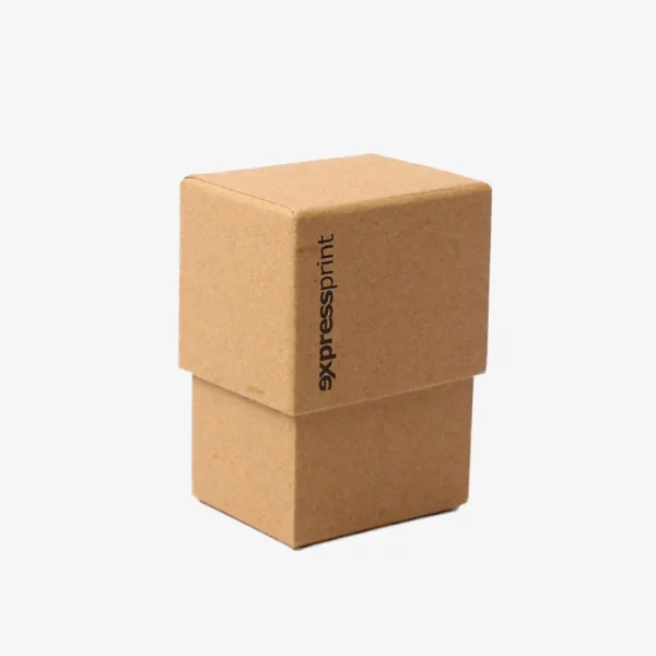 Kraft Lift Off Lid Small Box With Tray 3