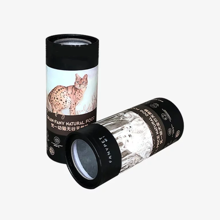 Luxury Cardboard Tube For Cat Food