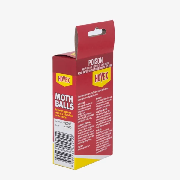 MOTH BALLS Hanging Packaging Boxes With Transparent Plastic Window 2