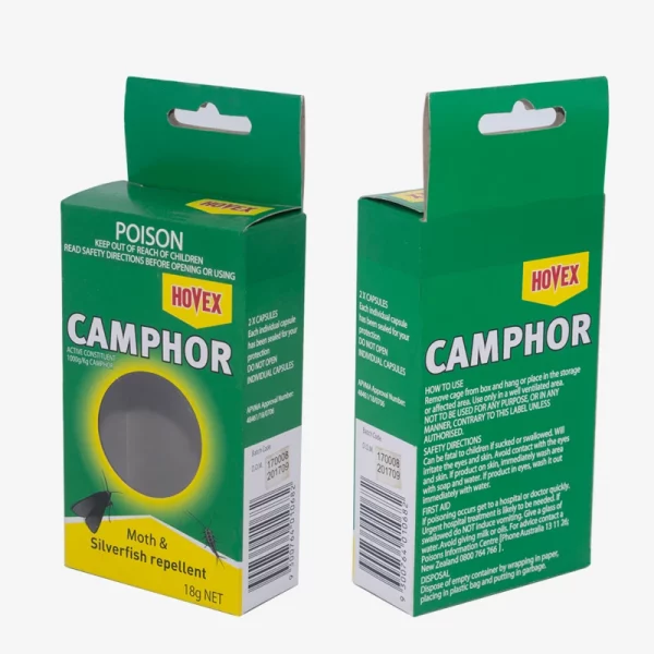 MOTH BALLS Hanging Packaging Boxes With Transparent Plastic Window 4