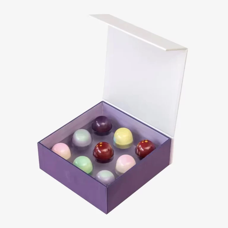 Magnetic Closure Flip Chocolate Box