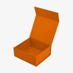 Orange Foldable Magnetic Gift Box 2