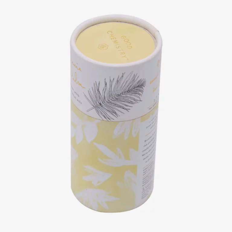 Personalized Perfume Cardboard Tube Paper Cylinder Packaging