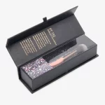 Black Magnetic Flap Packing Box For Cosmetic Tool 1