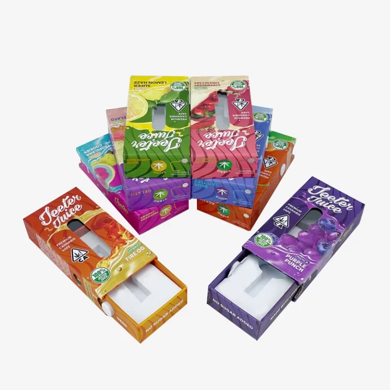 Child Lock Vape Cartridge Boxes