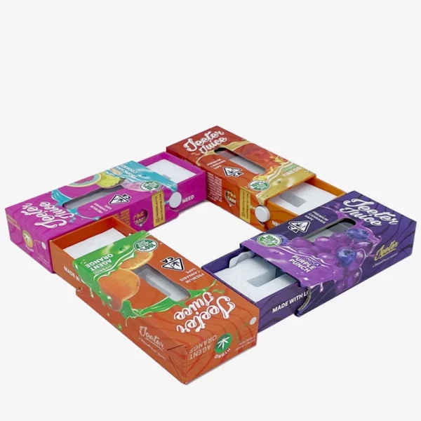 Child Lock Vape Cartridge Boxes