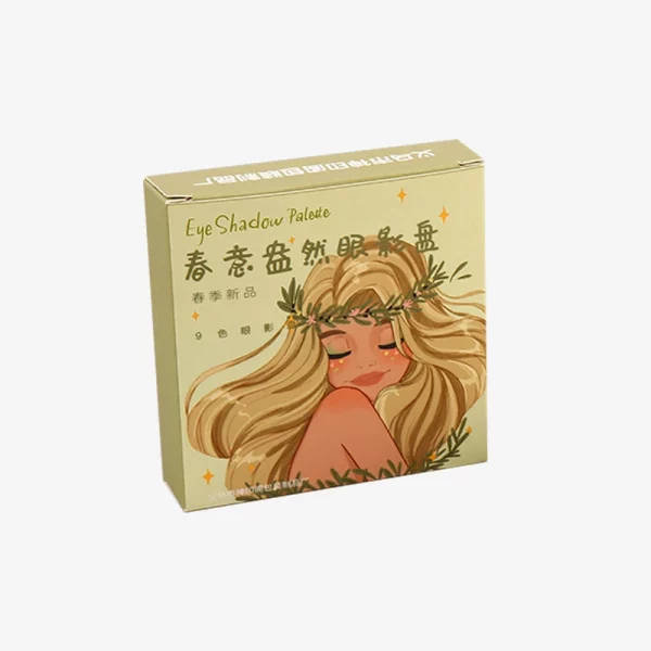 Collapsible Paper Box For Cosmetic Eyeshadow Palette 2