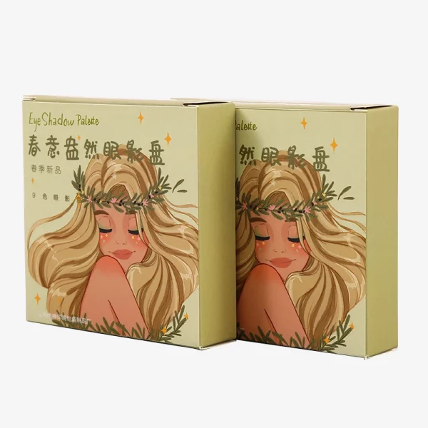 Collapsible Paper Box For Cosmetic Eyeshadow Palette 4