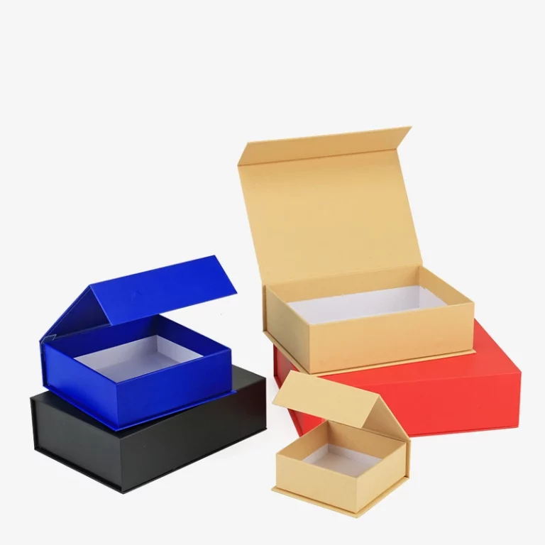 Custom Folding Cardboard Flap Box With Lid