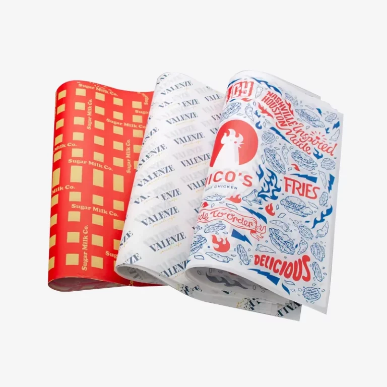 Custom Logo Printed Non-stick Grease-resistant Paper