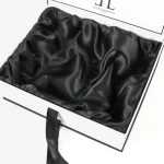 Custom Magnetic Luxury Apparel Box With Ribbon Bow 3