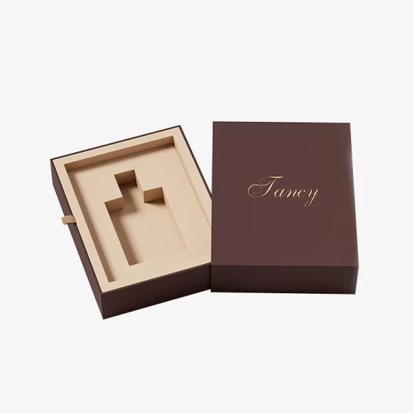 Customization Line Embossed Logo Drawer Perfume Box 2
