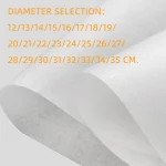 Fluorine-free And Size Optional Round Baking Paper 2