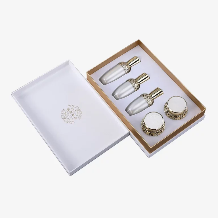 Foldable Paper Boxes For Skincare Series Sets With EVA Insert