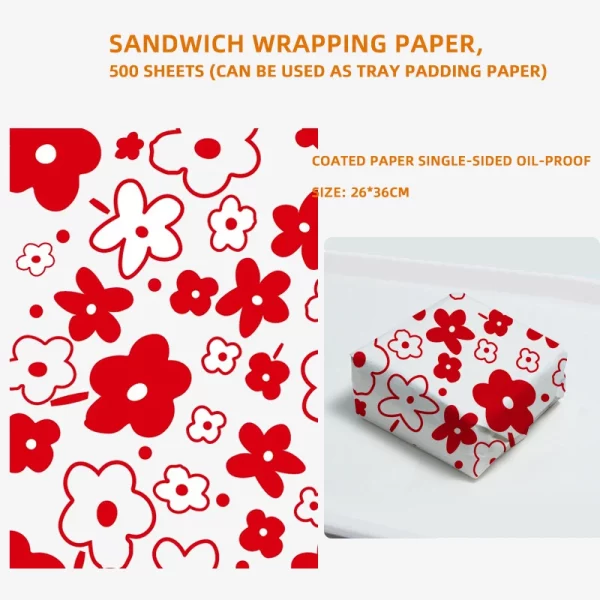 Food Wrapping Printed Grease-resistant Paper 3