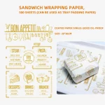 Food Wrapping Printed Grease-resistant Paper 5