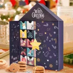 House Shape Christmas Tree Shape 25 Drawers Christmas Gift Box 4