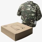 Kraft Flap Clothing Packaging Box With Insert