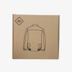 Kraft Flap Clothing Packaging Box With Insert 2