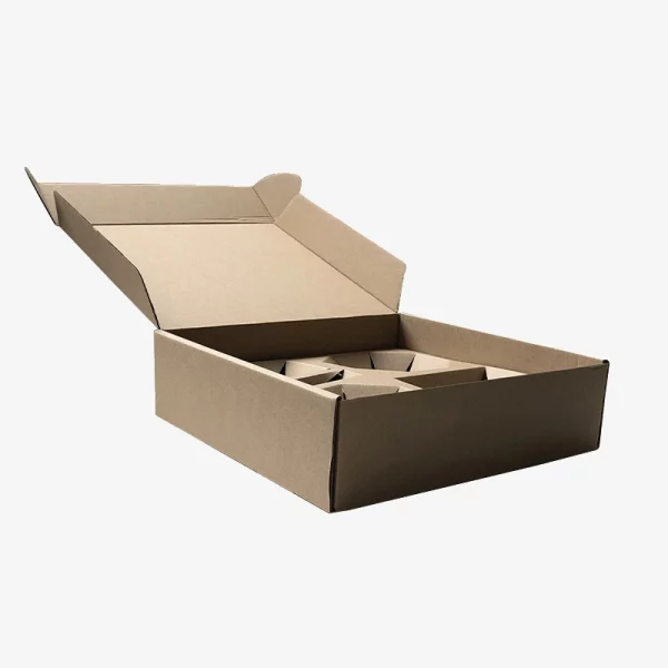 Kraft Flap Clothing Packaging Box With Insert 3
