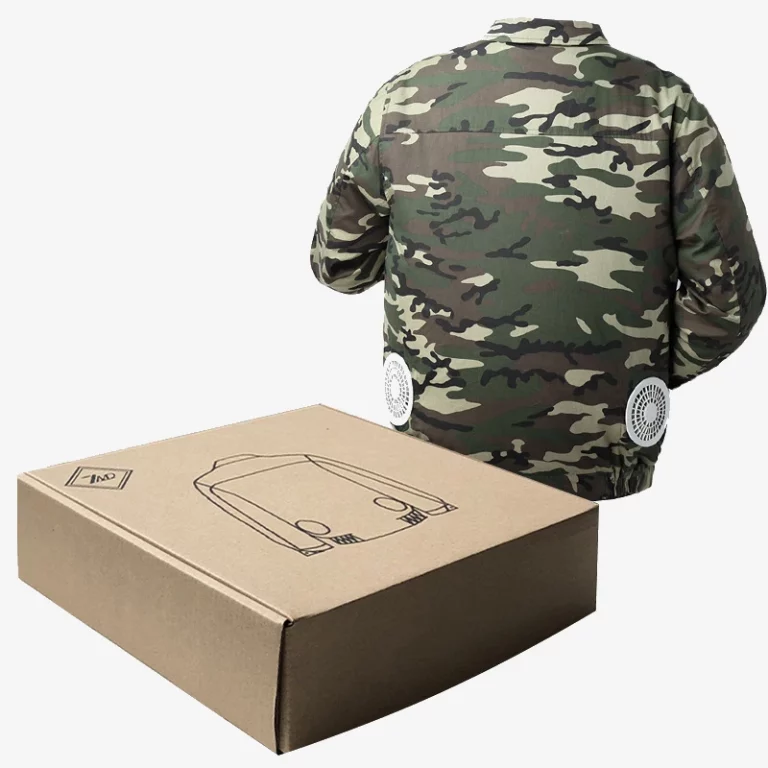 Kraft Flap Clothing Packaging Box With Insert