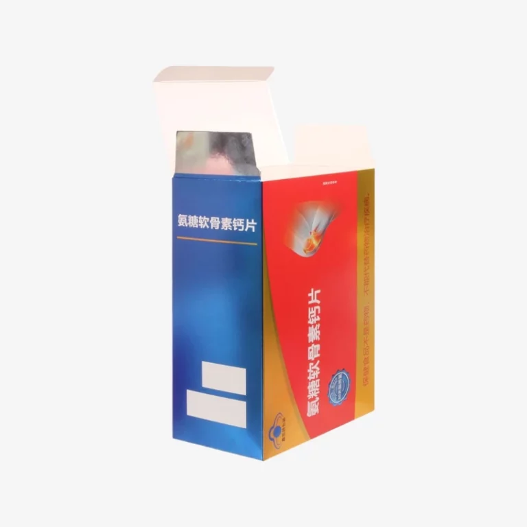 Offset Printed Calcium Tablet Paper Box