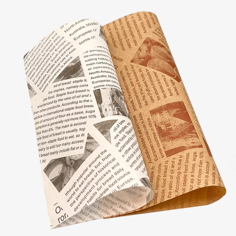 Printed Food Packaging Greaseproof Release Paper