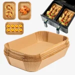 Rectangle Food Safety Non-stick Air Fryer Paper Liner 1