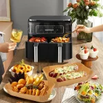 Rectangle Food Safety Non-stick Air Fryer Paper Liner