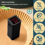 Rectangle Food Safety Non-stick Air Fryer Paper Liner 3