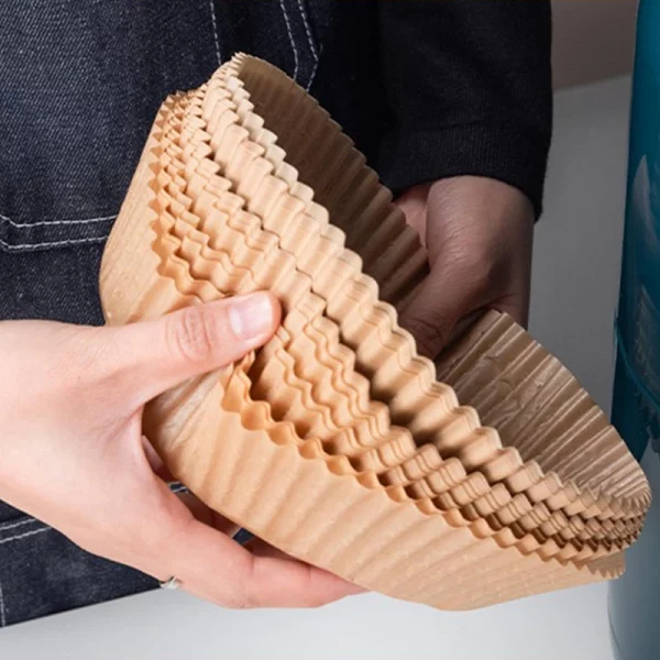 Round Disposable Nonporous Air Fryer Liner 1