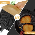 Round Disposable Nonporous Air Fryer Liner 3