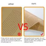 Silicone Coated Uniform Printing Baking Pad Paper 4