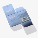 Silver Foldable Box For Skin Care Product 3