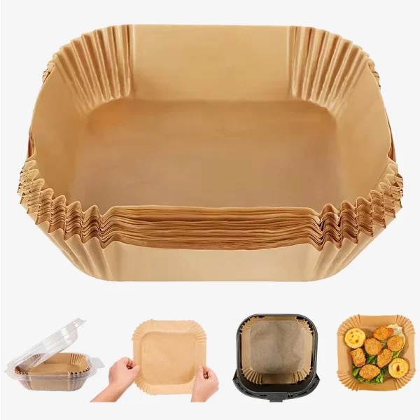 Square Simplify Cleanup Air Fryer Liner For Wide Application 1