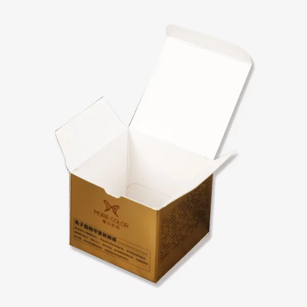 Tuck Open Card Box For Skincare Cream 1