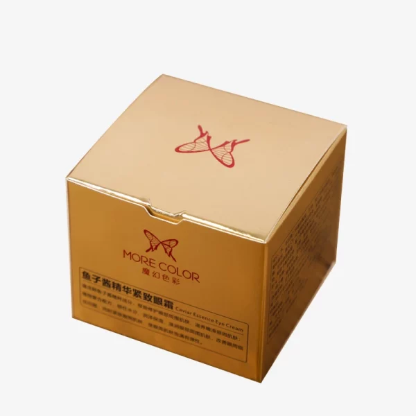 Tuck Open Card Box For Skincare Cream