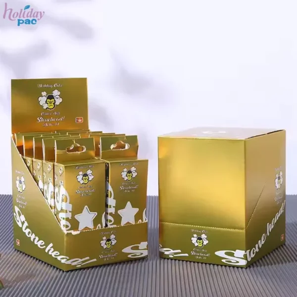 Bespoke Cardboard Folding Shelf Display Boxes for E-Liquid Packaging 1