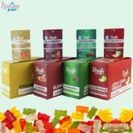 Custom Retail Shelf Ready Display Packaging Box with Header for Gummies Candy