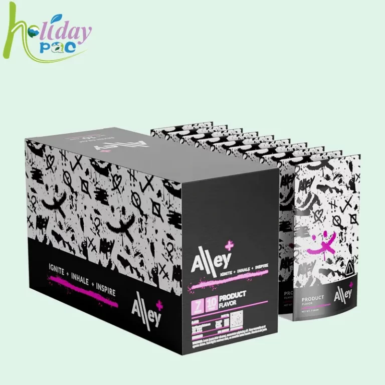 Custom Shelf Ready Packaging Display Boxes for Standing Pouch