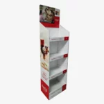 Beverage Cardboard Retail Floor Display Stand Customized Cola Bottle Drink 1