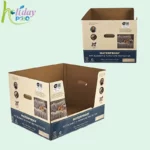Custom Printed Sam's Club Carton Stackable Display Trays for Blanket