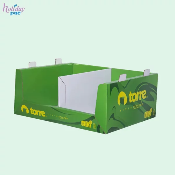 Custom Wal-Mart Cardboard PDQ Tray with Divider for Torre Chile Stationery 2