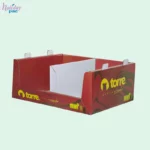 Custom Wal-Mart Cardboard PDQ Tray with Divider for Torre Chile Stationery 3